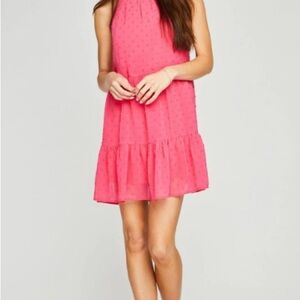 Genre Fawn Valentina Pink Mini Dress - size small - new with tags